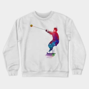 hammer throw #sport #hammerthrow Crewneck Sweatshirt